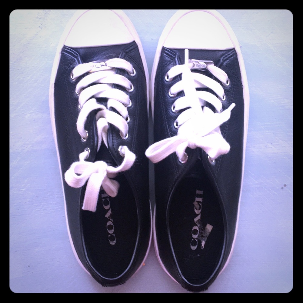 Black Coach shoes